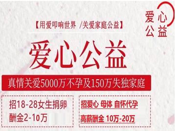 丹东市捐卵助孕生子 爱心志愿者招募